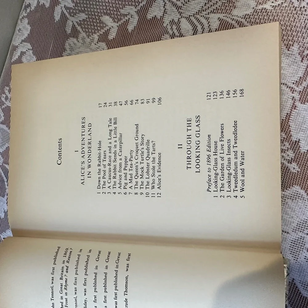Vintage 90s Lewis Carroll Complete Illustrated‎ Works Chancellor Press